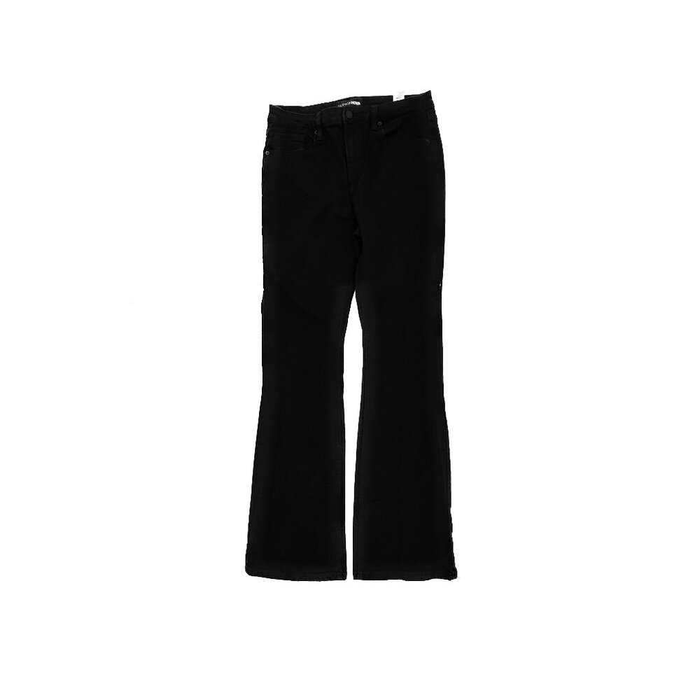 Fashion Nova Bootcut Jeans Women 11 Black High Rise Denim YJDM15HRBC1